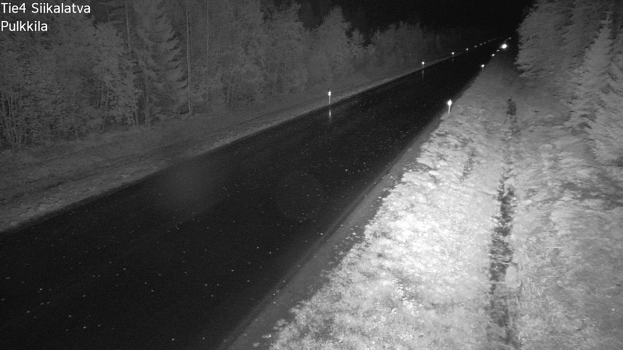 Weather Camera Image Road 4 Siikalatva, Pulkkila, Siikalatva, Pohjois-Pohjanmaa
