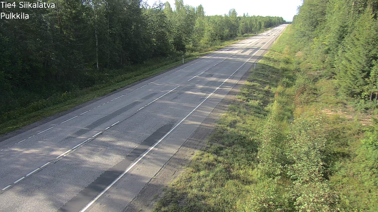 Weather Camera Image Väg 4 Siikalatva, Pulkkila, Siikalatva, Pohjois-Pohjanmaa