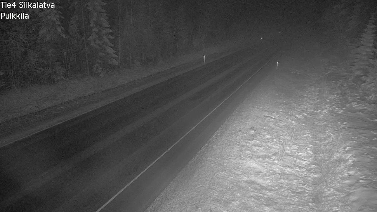 Weather Camera Image Väg 4 Siikalatva, Pulkkila, Siikalatva, Pohjois-Pohjanmaa
