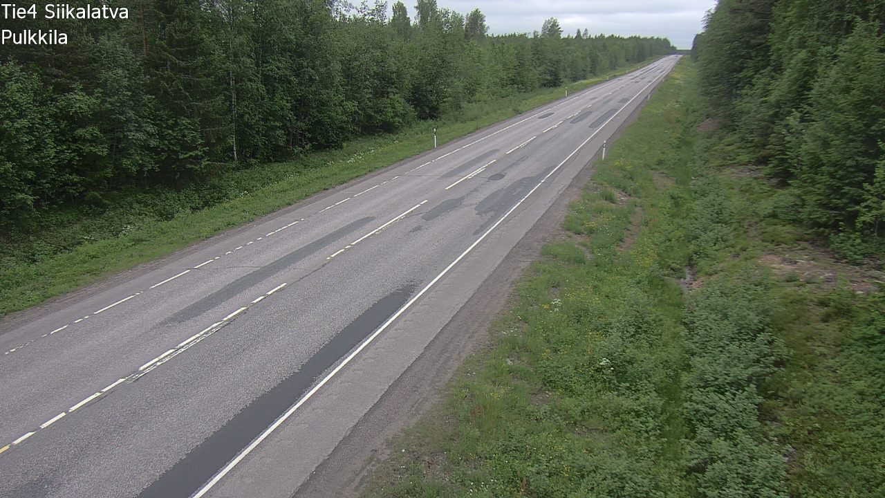 Kelikamerat Kuva Tie 4 Siikalatva, Pulkkila, Siikalatva, Pohjois-Pohjanmaa
