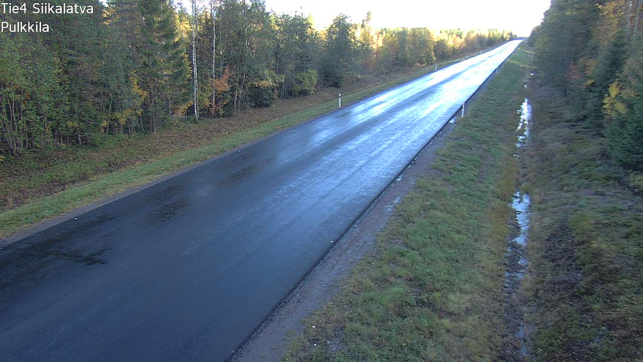Weather Camera Image Road 4 Siikalatva, Pulkkila, Siikalatva, Pohjois-Pohjanmaa