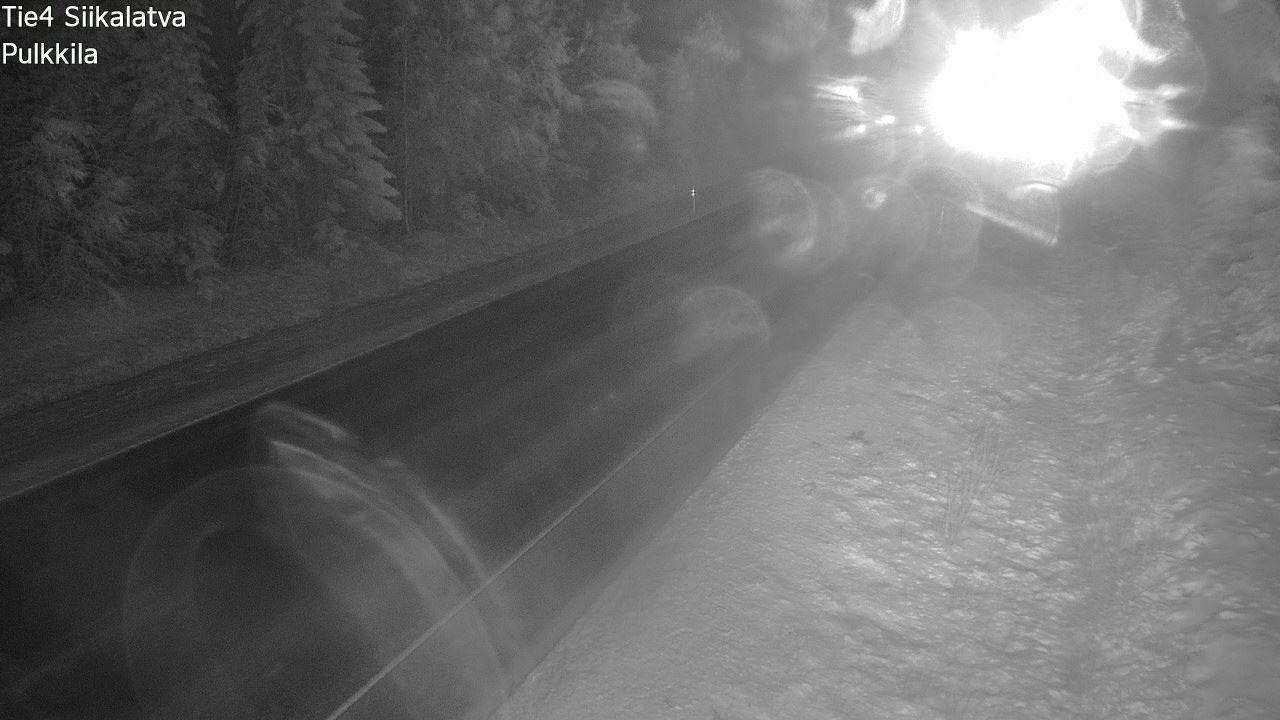 Weather Camera Image Väg 4 Siikalatva, Pulkkila, Siikalatva, Pohjois-Pohjanmaa