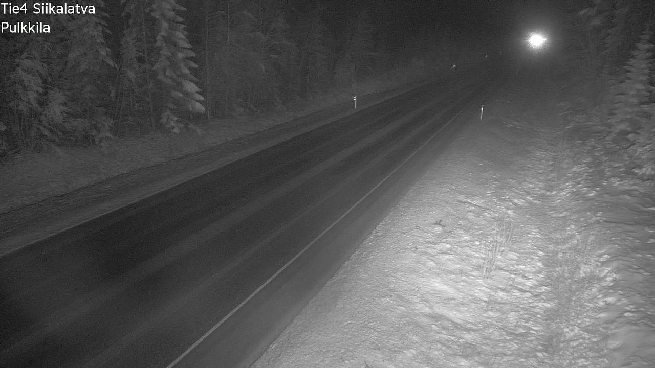 Weather Camera Image Väg 4 Siikalatva, Pulkkila, Siikalatva, Pohjois-Pohjanmaa
