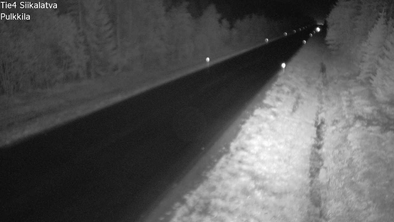 Weather Camera Image Road 4 Siikalatva, Pulkkila, Siikalatva, Pohjois-Pohjanmaa