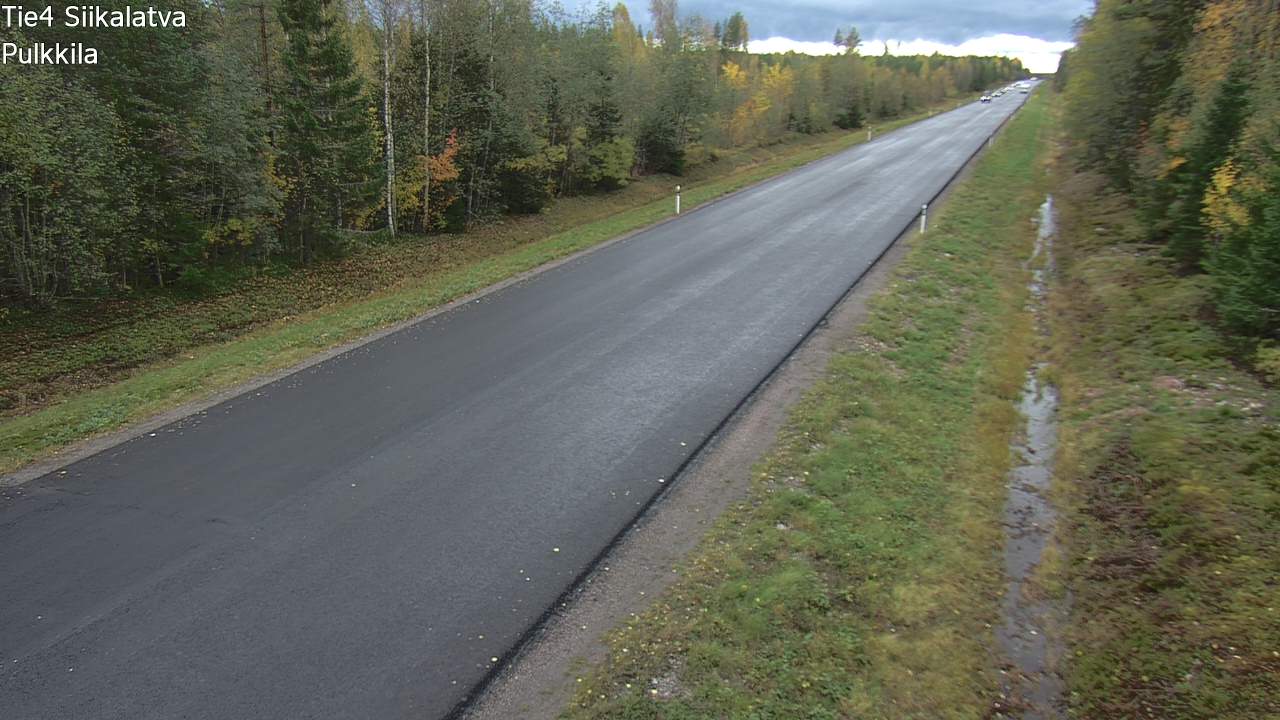 Weather Camera Image Road 4 Siikalatva, Pulkkila, Siikalatva, Pohjois-Pohjanmaa
