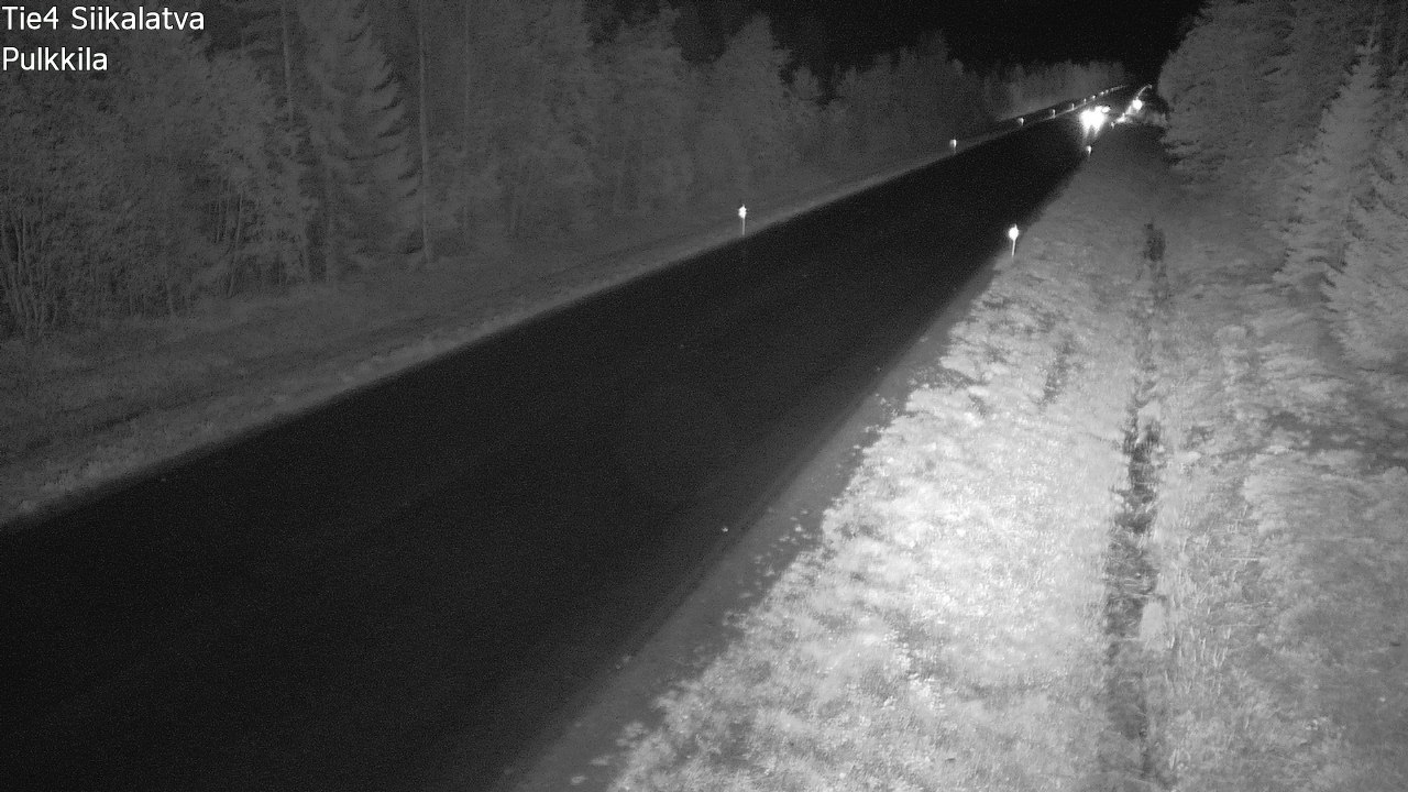 Weather Camera Image Road 4 Siikalatva, Pulkkila, Siikalatva, Pohjois-Pohjanmaa