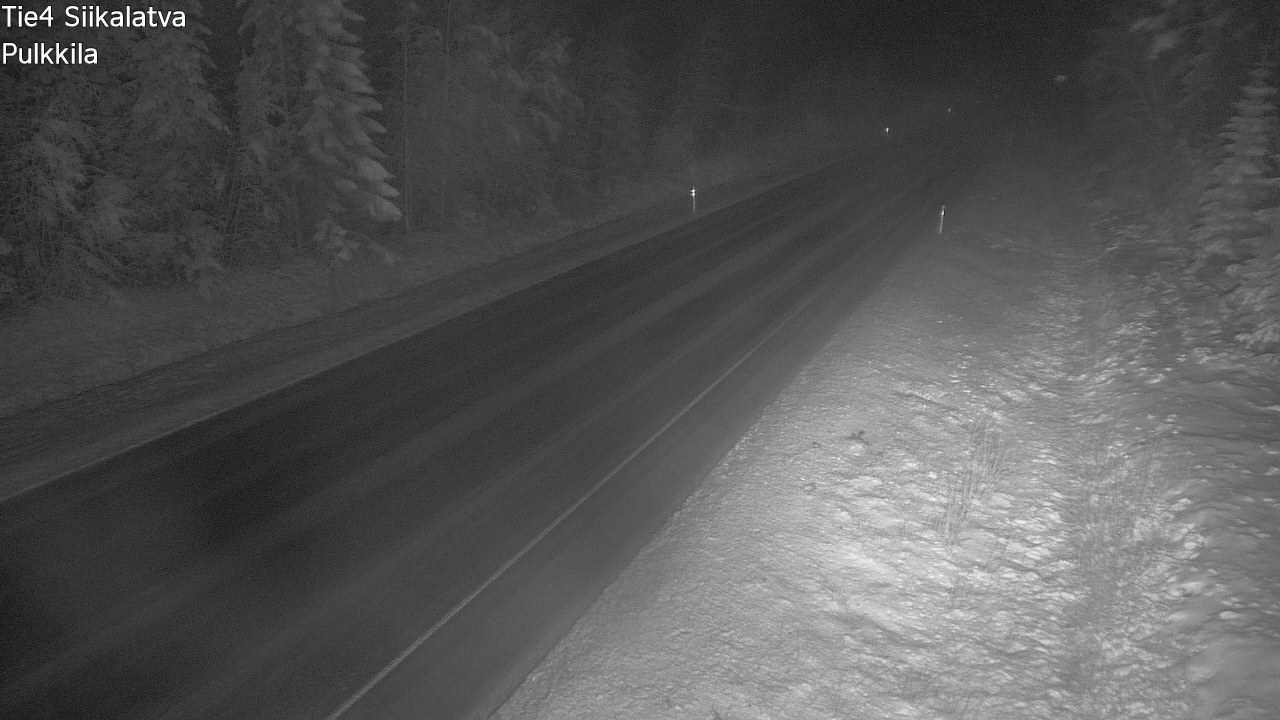 Weather Camera Image Väg 4 Siikalatva, Pulkkila, Siikalatva, Pohjois-Pohjanmaa