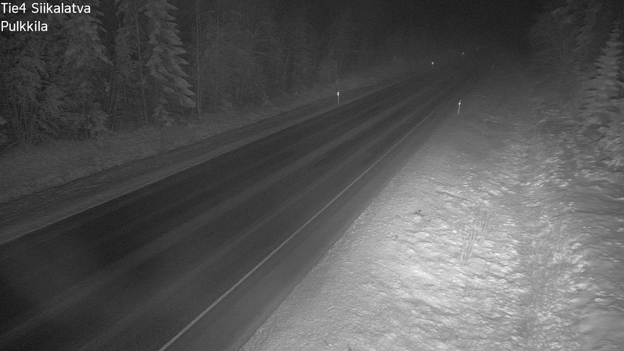 Weather Camera Image Väg 4 Siikalatva, Pulkkila, Siikalatva, Pohjois-Pohjanmaa