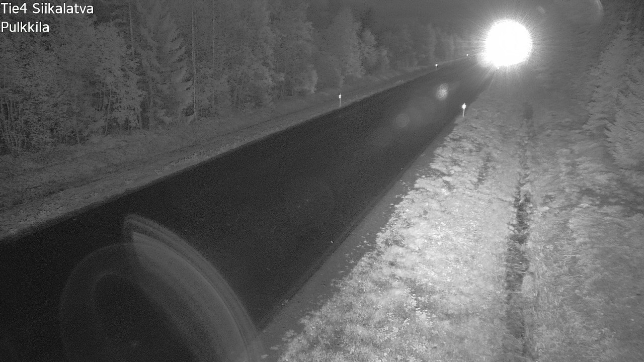 Weather Camera Image Road 4 Siikalatva, Pulkkila, Siikalatva, Pohjois-Pohjanmaa