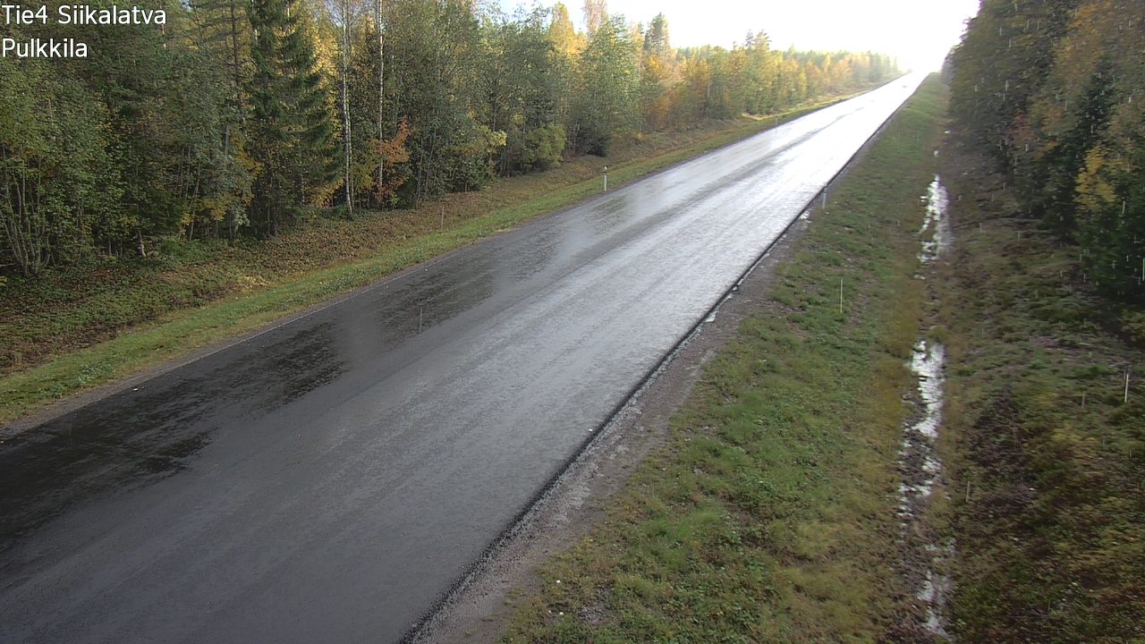 Weather Camera Image Road 4 Siikalatva, Pulkkila, Siikalatva, Pohjois-Pohjanmaa