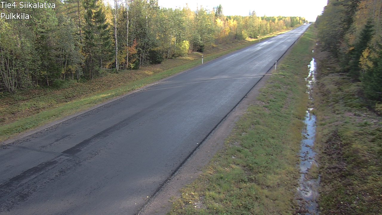Weather Camera Image Väg 4 Siikalatva, Pulkkila, Siikalatva, Pohjois-Pohjanmaa