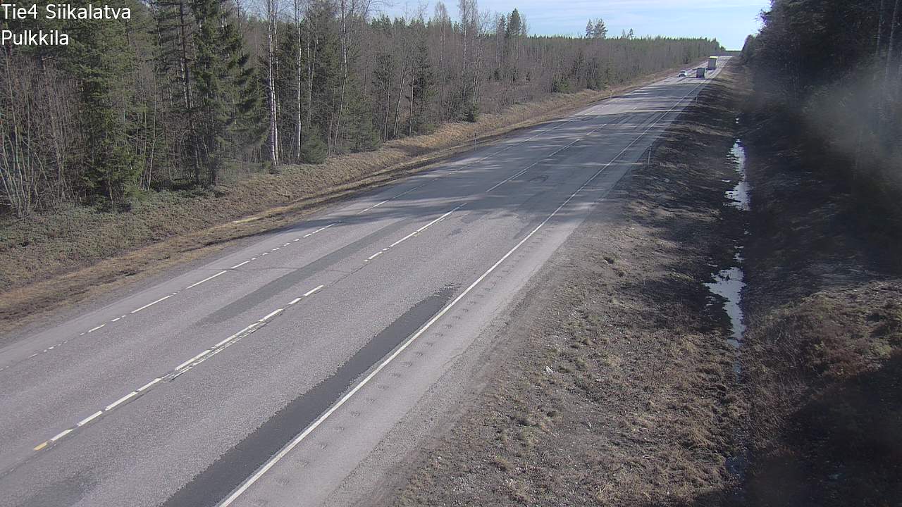 Weather Camera Image Road 4 Siikalatva, Pulkkila, Siikalatva, Pohjois-Pohjanmaa