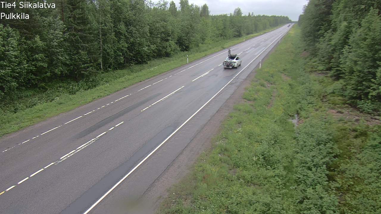 Kelikamerat Kuva Tie 4 Siikalatva, Pulkkila, Siikalatva, Pohjois-Pohjanmaa
