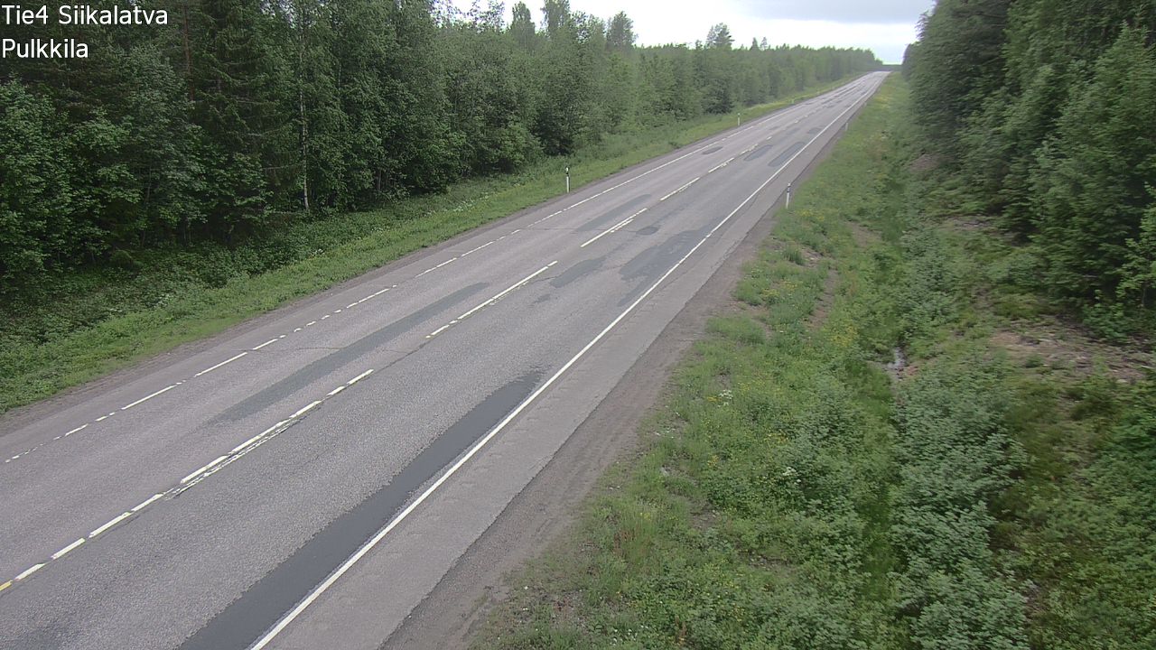 Kelikamerat Kuva Tie 4 Siikalatva, Pulkkila, Siikalatva, Pohjois-Pohjanmaa
