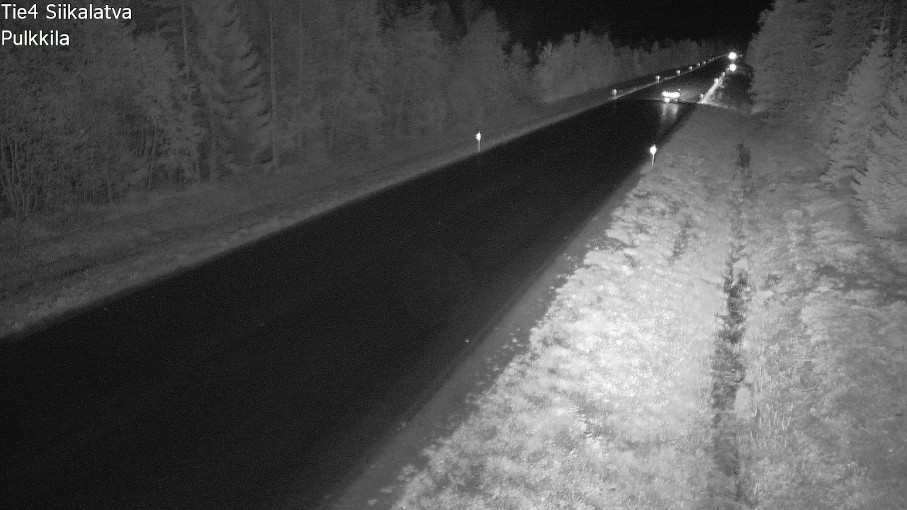 Weather Camera Image Road 4 Siikalatva, Pulkkila, Siikalatva, Pohjois-Pohjanmaa