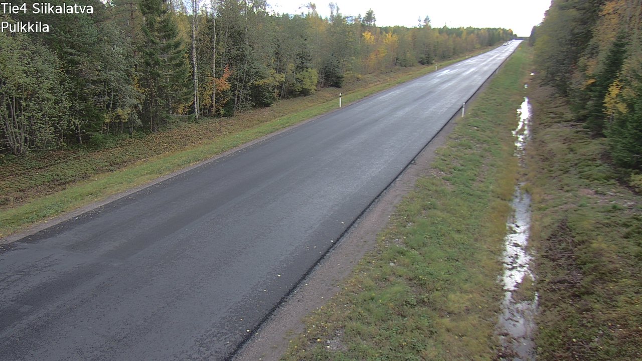 Weather Camera Image Väg 4 Siikalatva, Pulkkila, Siikalatva, Pohjois-Pohjanmaa