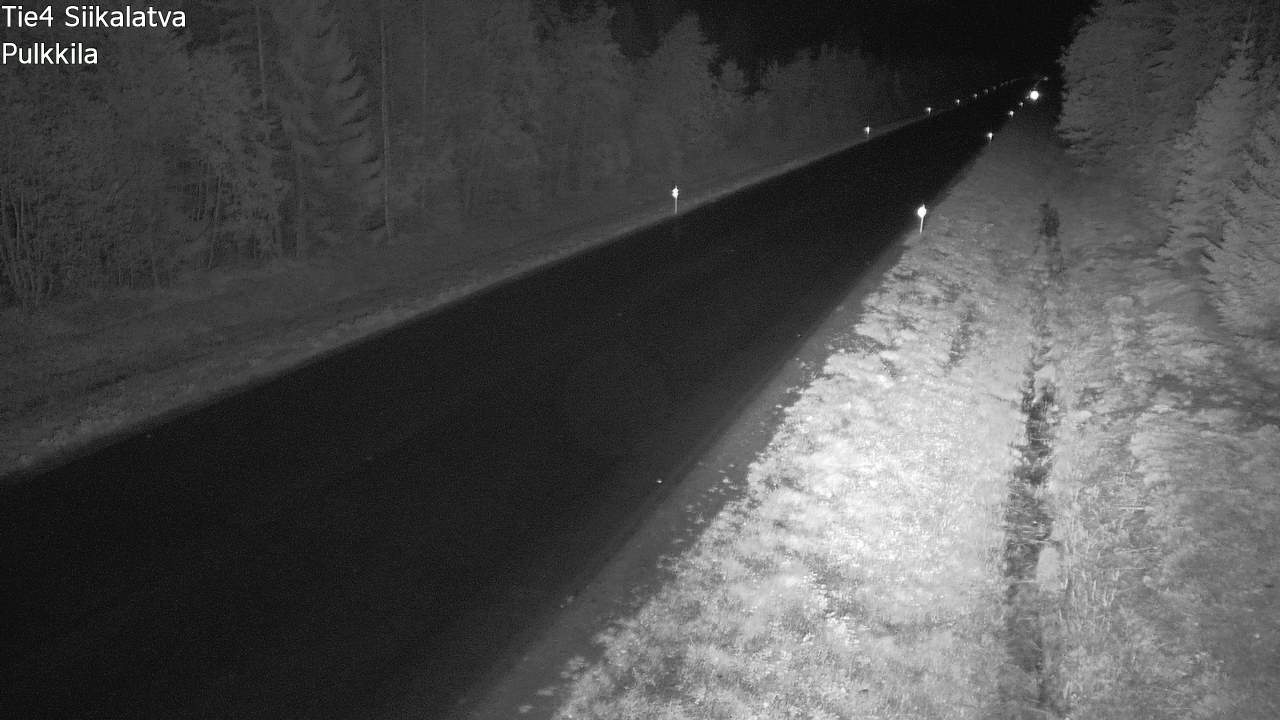 Weather Camera Image Road 4 Siikalatva, Pulkkila, Siikalatva, Pohjois-Pohjanmaa