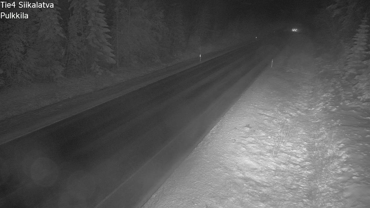 Weather Camera Image Väg 4 Siikalatva, Pulkkila, Siikalatva, Pohjois-Pohjanmaa