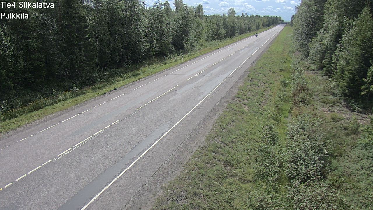 Weather Camera Image Road 4 Siikalatva, Pulkkila, Siikalatva, Pohjois-Pohjanmaa