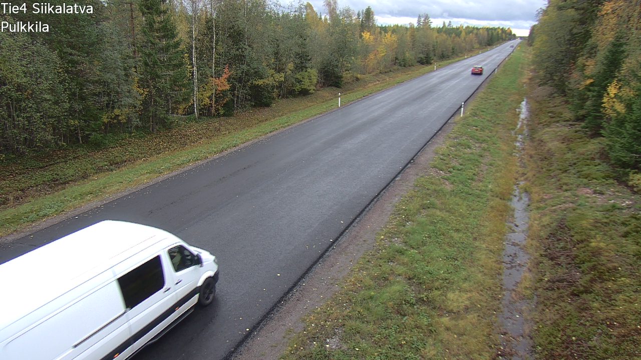 Weather Camera Image Road 4 Siikalatva, Pulkkila, Siikalatva, Pohjois-Pohjanmaa