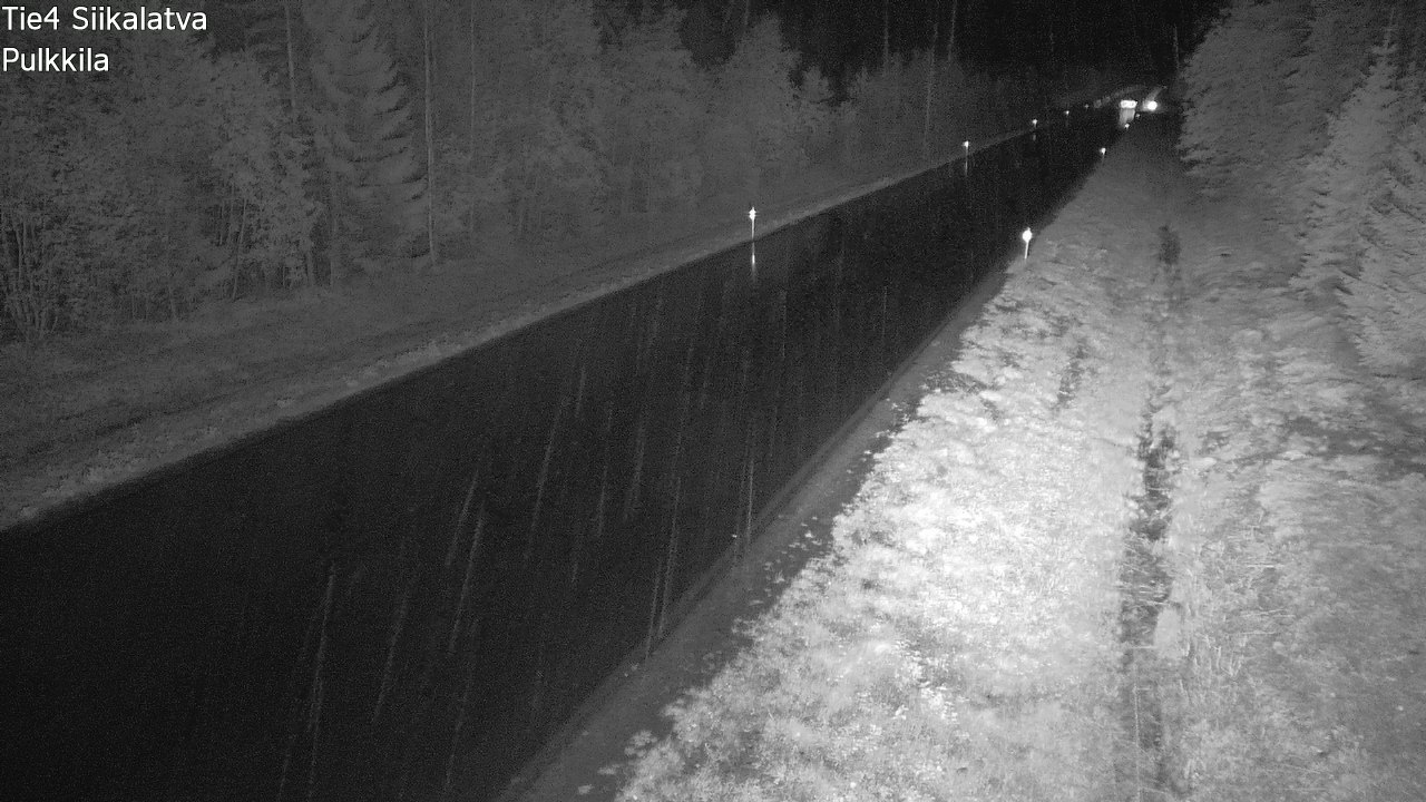 Weather Camera Image Road 4 Siikalatva, Pulkkila, Siikalatva, Pohjois-Pohjanmaa