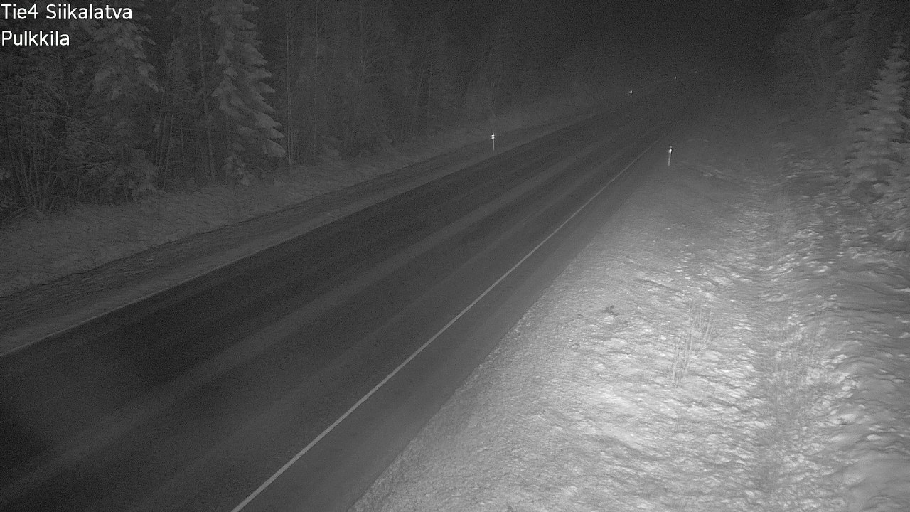 Weather Camera Image Väg 4 Siikalatva, Pulkkila, Siikalatva, Pohjois-Pohjanmaa