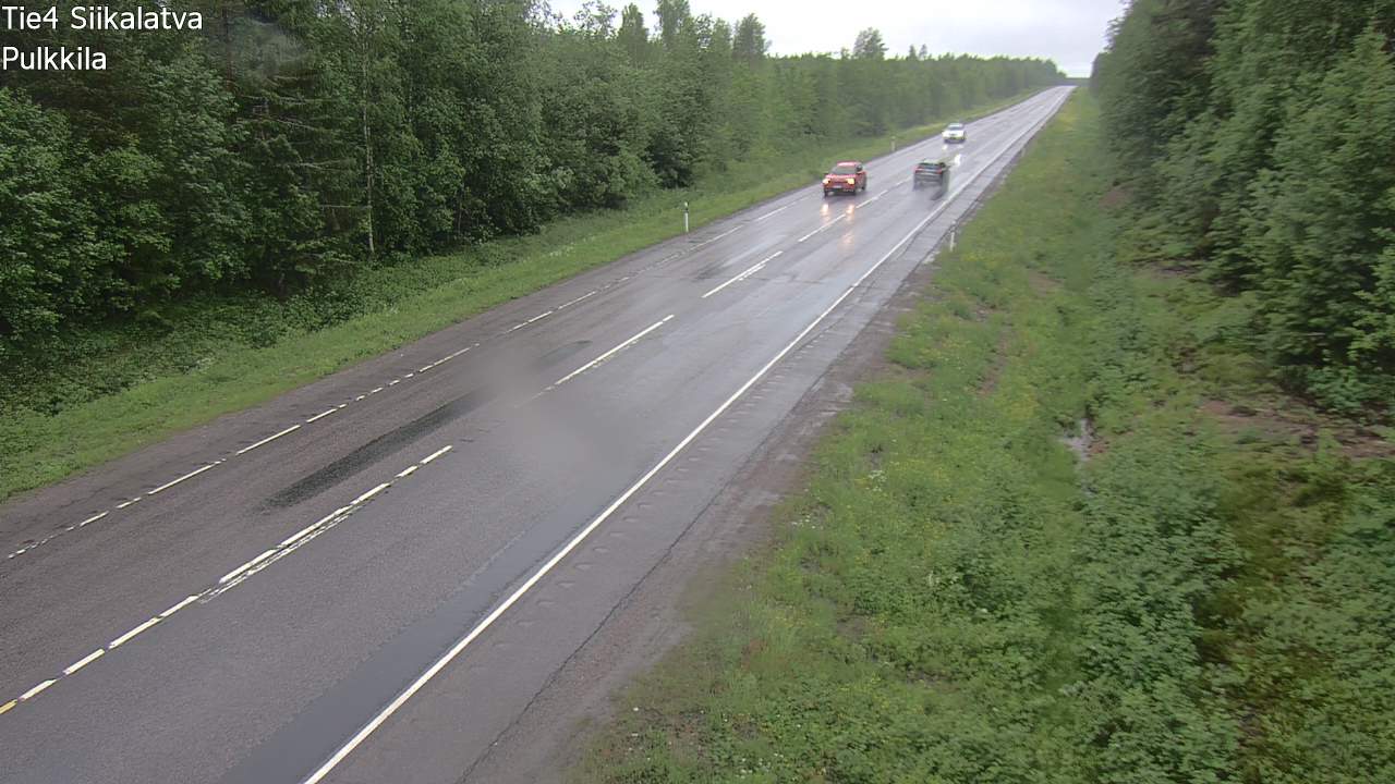 Kelikamerat Kuva Tie 4 Siikalatva, Pulkkila, Siikalatva, Pohjois-Pohjanmaa