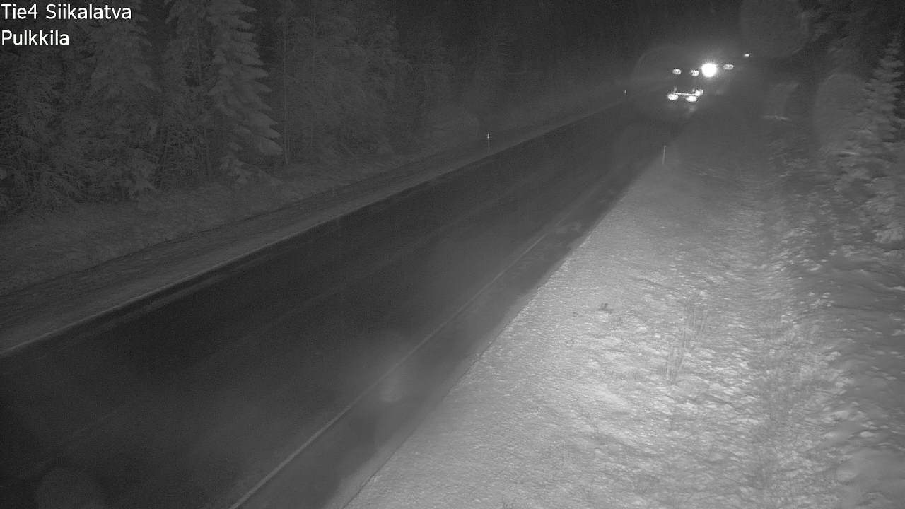 Weather Camera Image Väg 4 Siikalatva, Pulkkila, Siikalatva, Pohjois-Pohjanmaa