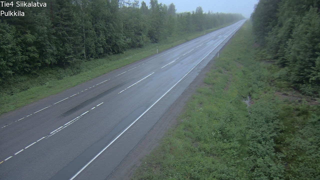 Kelikamerat Kuva Tie 4 Siikalatva, Pulkkila, Siikalatva, Pohjois-Pohjanmaa