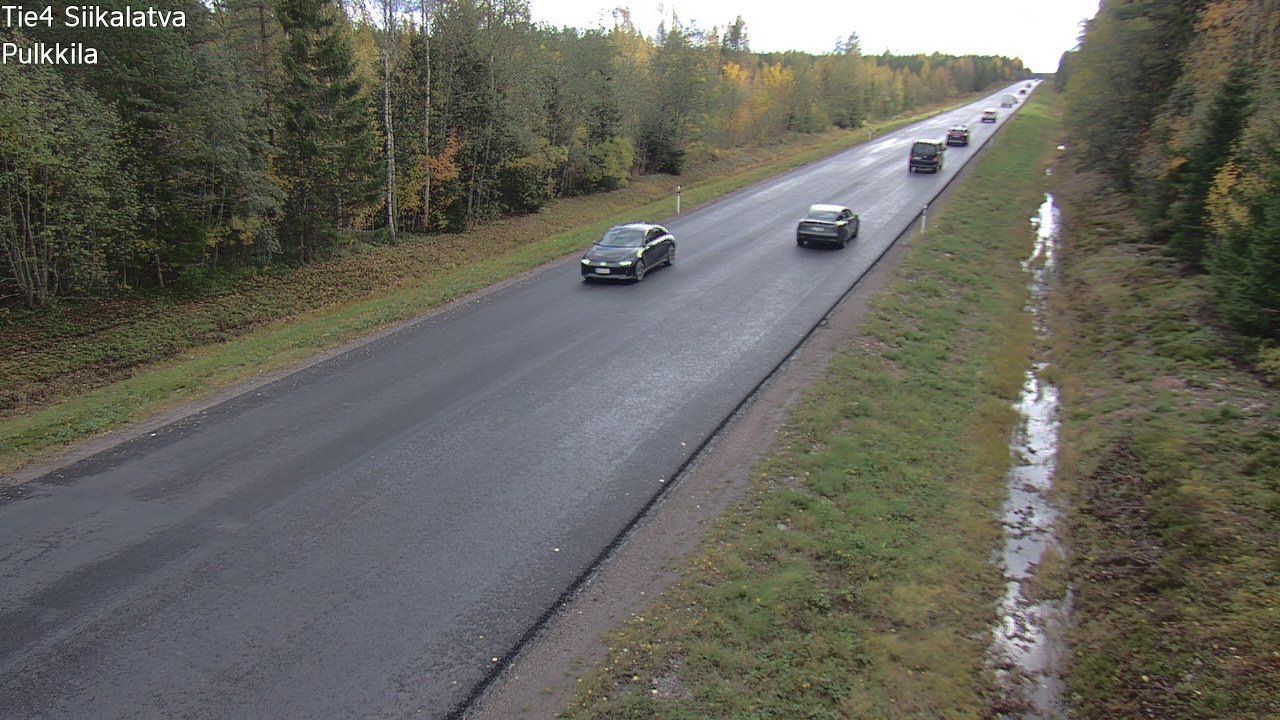 Weather Camera Image Väg 4 Siikalatva, Pulkkila, Siikalatva, Pohjois-Pohjanmaa
