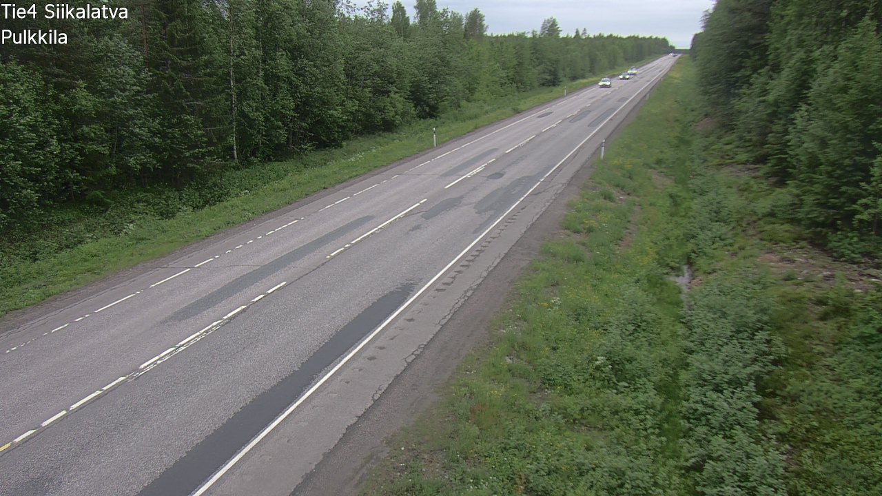 Weather Camera Image Road 4 Siikalatva, Pulkkila, Siikalatva, Pohjois-Pohjanmaa