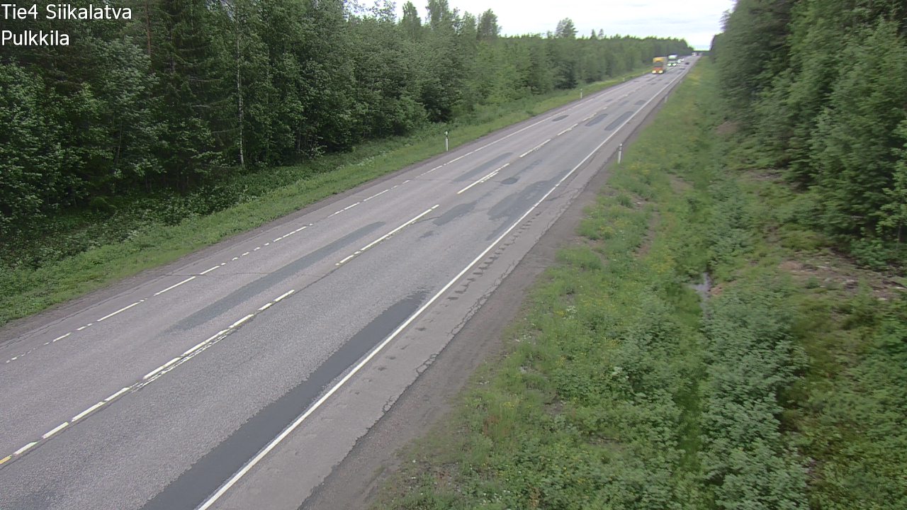 Weather Camera Image Road 4 Siikalatva, Pulkkila, Siikalatva, Pohjois-Pohjanmaa