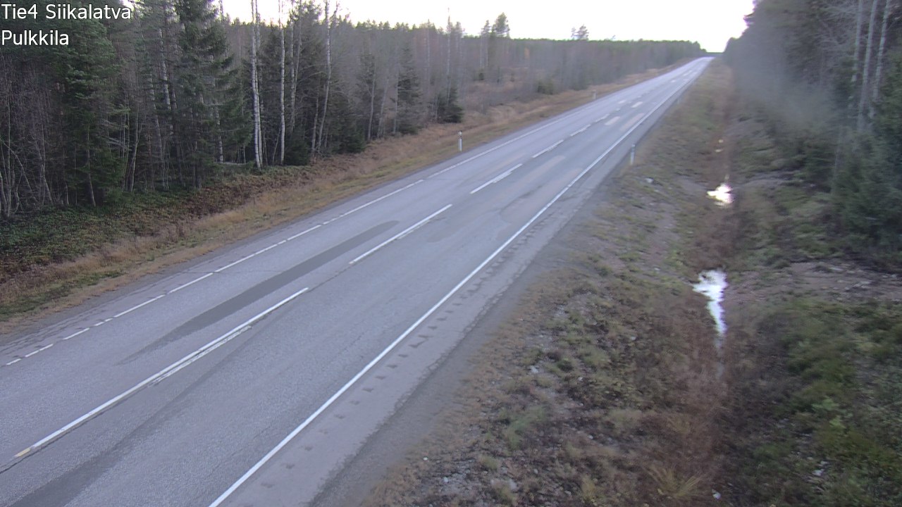 Kelikamerat Kuva Tie 4 Siikalatva, Pulkkila, Siikalatva, Pohjois-Pohjanmaa