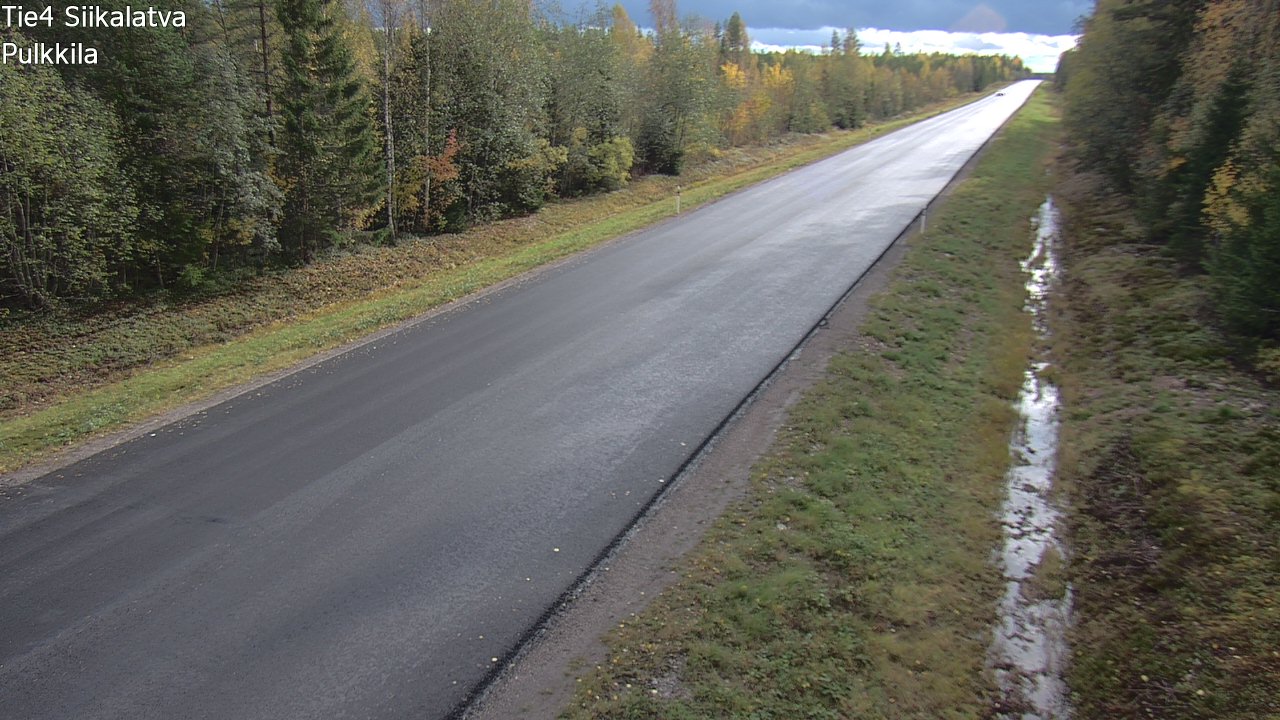 Weather Camera Image Road 4 Siikalatva, Pulkkila, Siikalatva, Pohjois-Pohjanmaa