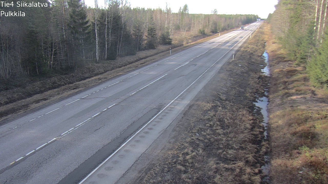 Weather Camera Image Road 4 Siikalatva, Pulkkila, Siikalatva, Pohjois-Pohjanmaa