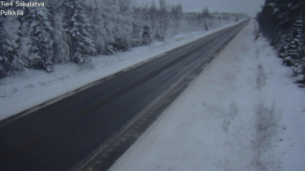 Weather Camera Image Väg 4 Siikalatva, Pulkkila, Siikalatva, Pohjois-Pohjanmaa