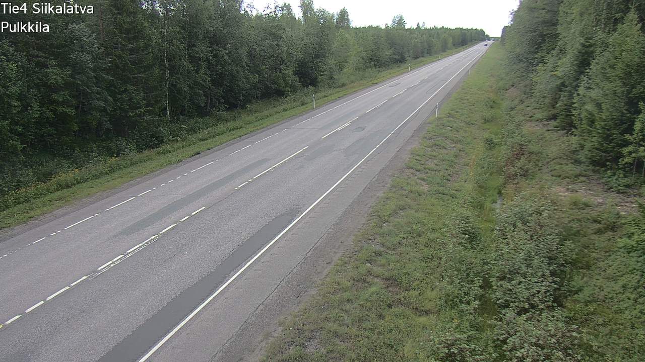 Weather Camera Image Väg 4 Siikalatva, Pulkkila, Siikalatva, Pohjois-Pohjanmaa