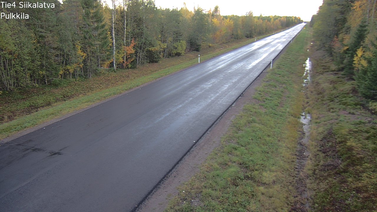 Weather Camera Image Road 4 Siikalatva, Pulkkila, Siikalatva, Pohjois-Pohjanmaa