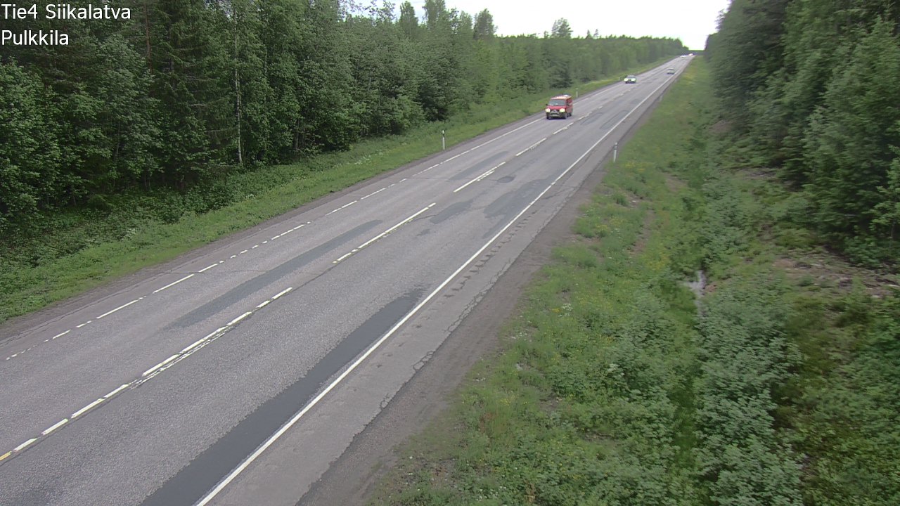Weather Camera Image Road 4 Siikalatva, Pulkkila, Siikalatva, Pohjois-Pohjanmaa