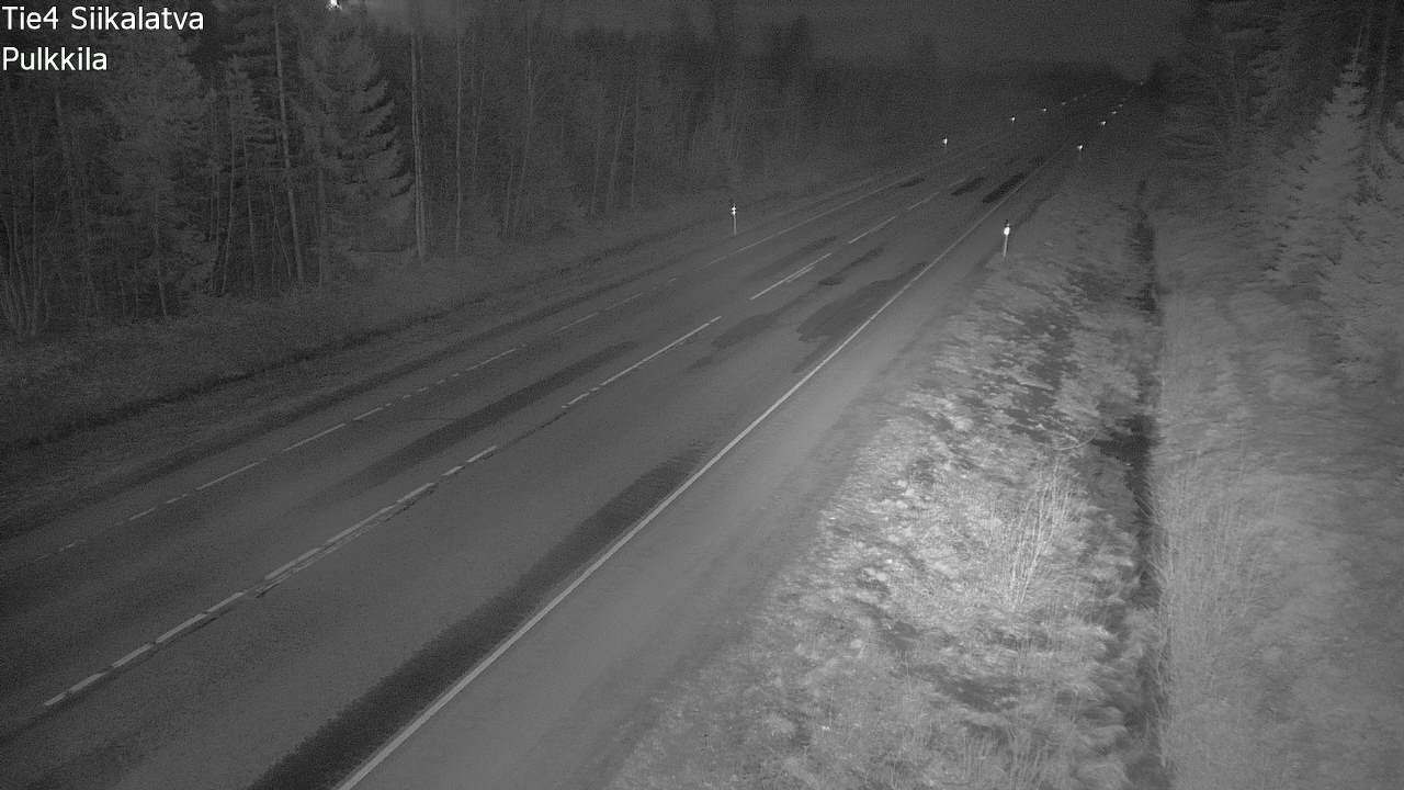 Weather Camera Image Road 4 Siikalatva, Pulkkila, Siikalatva, Pohjois-Pohjanmaa