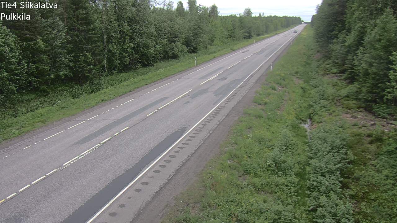 Weather Camera Image Väg 4 Siikalatva, Pulkkila, Siikalatva, Pohjois-Pohjanmaa