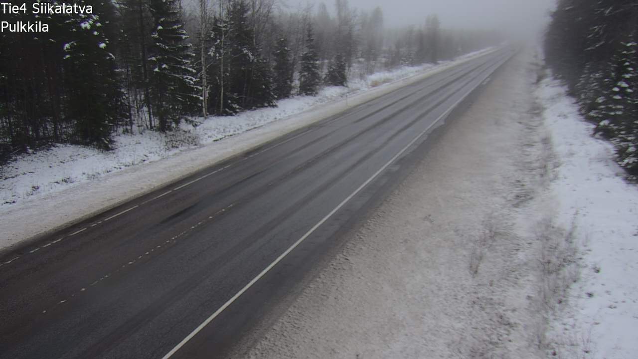 Weather Camera Image Road 4 Siikalatva, Pulkkila, Siikalatva, Pohjois-Pohjanmaa