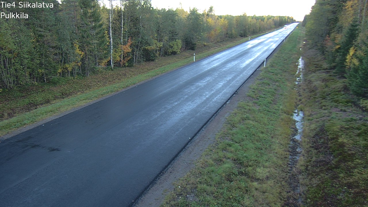 Weather Camera Image Road 4 Siikalatva, Pulkkila, Siikalatva, Pohjois-Pohjanmaa
