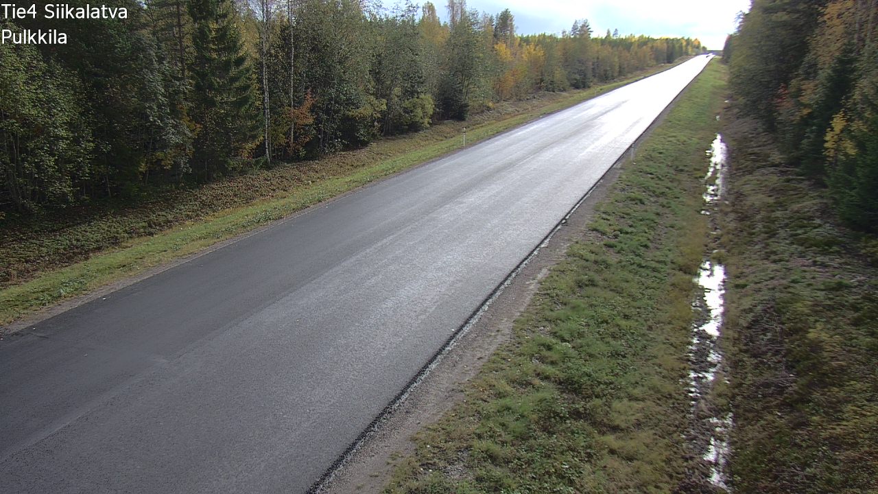 Weather Camera Image Road 4 Siikalatva, Pulkkila, Siikalatva, Pohjois-Pohjanmaa