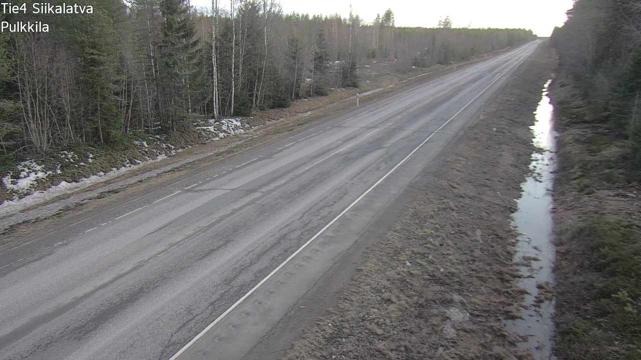 Kelikamerat Kuva Tie 4 Siikalatva, Pulkkila, Siikalatva, Pohjois-Pohjanmaa