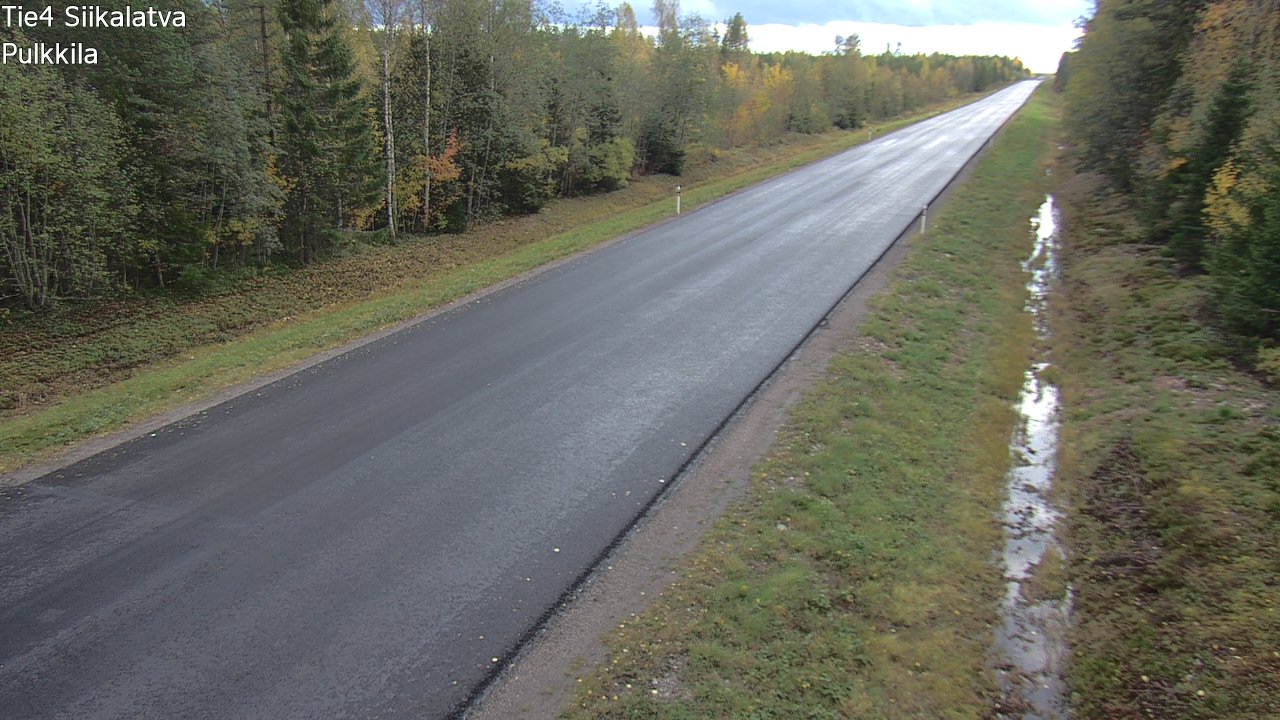 Weather Camera Image Väg 4 Siikalatva, Pulkkila, Siikalatva, Pohjois-Pohjanmaa