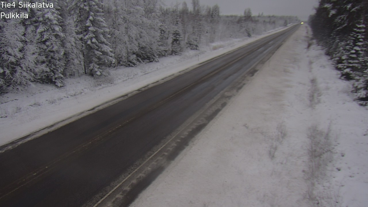 Weather Camera Image Väg 4 Siikalatva, Pulkkila, Siikalatva, Pohjois-Pohjanmaa
