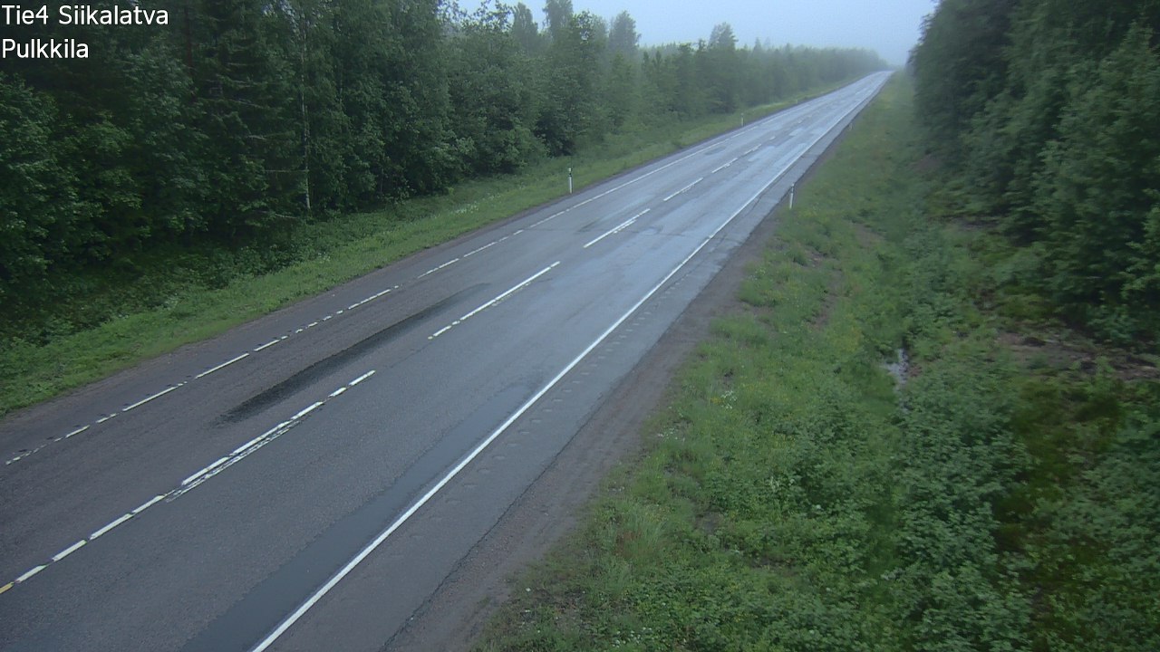 Kelikamerat Kuva Tie 4 Siikalatva, Pulkkila, Siikalatva, Pohjois-Pohjanmaa