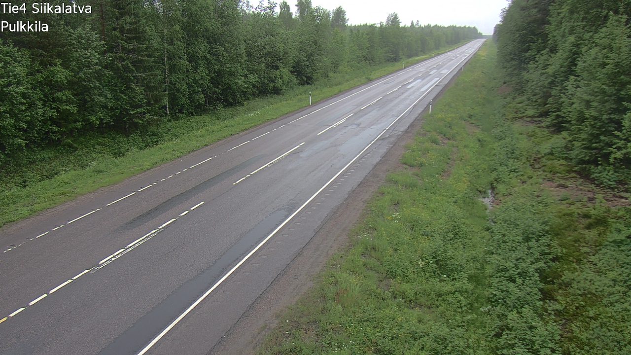 Weather Camera Image Road 4 Siikalatva, Pulkkila, Siikalatva, Pohjois-Pohjanmaa