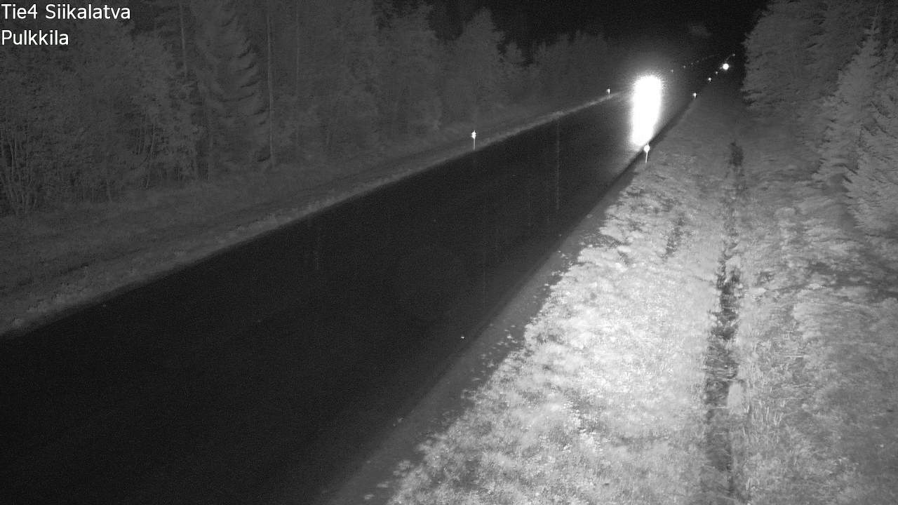 Weather Camera Image Road 4 Siikalatva, Pulkkila, Siikalatva, Pohjois-Pohjanmaa